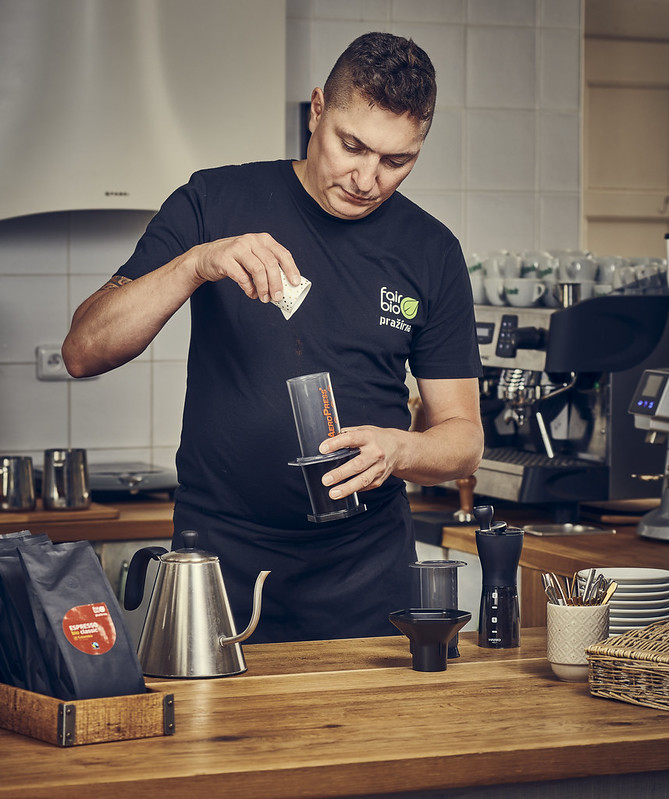 aeropress priprava
